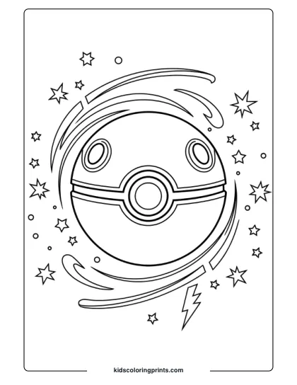 Pokémon Adult Coloring Page